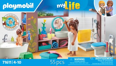 Foto 4 | Foto 4 | Playset De Baño Playmobil Con Ducha Para Niños Mayores De 4 Años - Venta Internacional.