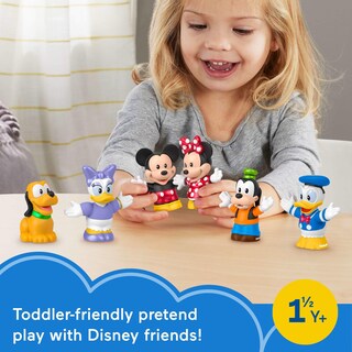 Foto 3 | Foto 3 | Set De Figuras Fisher-price Little People Disney Mickey 18+m - Venta Internacional.