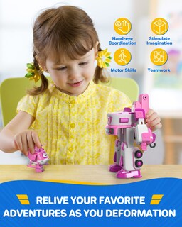 Foto 7 | Foto 7 | Toy Super Wings Dizzy's Rescue Toy Con Avión En Transformación - Venta Internacional.