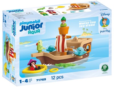 Foto 1 | Foto 1 | Pirate Ship Playmobil Junior Y Disney Peter Pan Con Figuras - Venta Internacional.