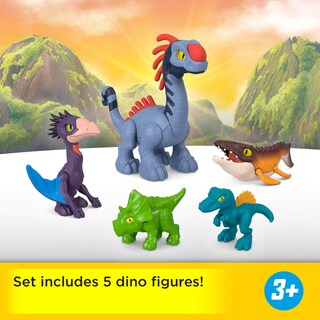 Foto 2 | Foto 2 | Set De Figuras De Acción Fisher-price Imaginext Jurassic World - Venta Internacional.