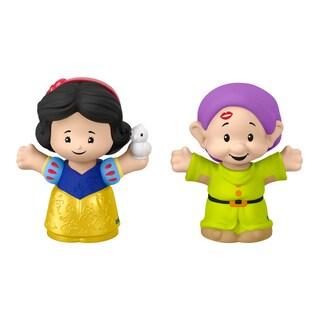 Foto 1 | Foto 1 | Set De Figuras Fisher-price Little People Blancanieves & Dopey - Venta Internacional.