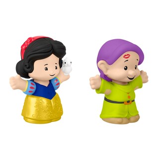 Foto 3 | Foto 3 | Set De Figuras Fisher-price Little People Blancanieves & Dopey - Venta Internacional.
