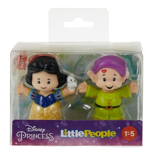 Foto 5 | Foto 5 | Set De Figuras Fisher-price Little People Blancanieves & Dopey - Venta Internacional.