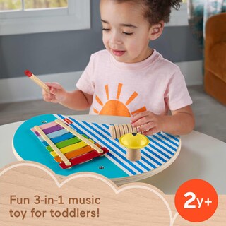 Foto 2 | Foto 2 | Mesa Musical De Juguete Fisher-price De Madera Para Niños Pequeños De 3 Piezas A Partir De 2 Años - Venta Internacional.