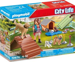 Set De Regalo Para Adiestrador De Perros Toy Playmobil Con Bolígrafo Y Rampa - Venta Internacional.