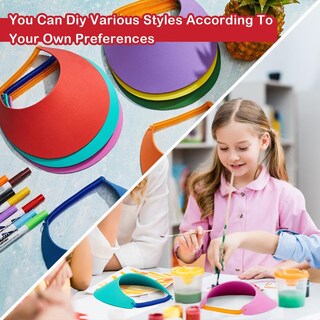 Foto 4 | Foto 4 | Viseras De Espuma Outus 23 Para Niños Con Pegatinas Y Rotuladores - Venta Internacional.