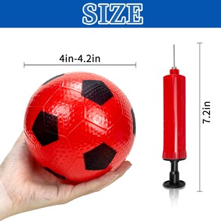 Foto 5 | Foto 5 | Paquete De 12 Minibalones De Fútbol Ynanimery Para Niños Con Bomba De 10 Cm - Venta Internacional.