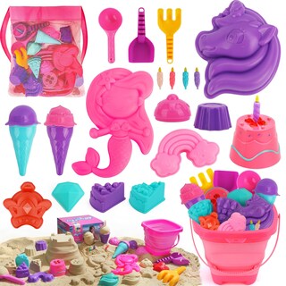 Foto 1 | Foto 1 | Beach Toy Life Unicorn 23 Unidades Para Niños De 4 A 8 Años Con Balde - Venta Internacional.