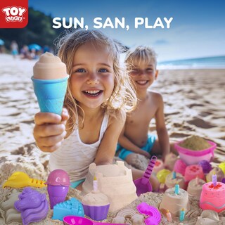 Foto 2 | Foto 2 | Beach Toy Life Unicorn 23 Unidades Para Niños De 4 A 8 Años Con Balde - Venta Internacional.