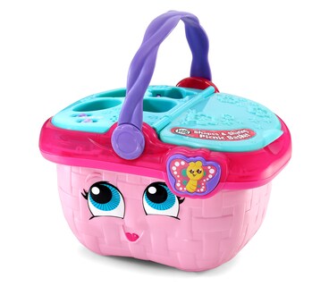 Foto 4 | Foto 4 | Cesta De Pícnic Leapfrog Shapes And Sharing Rosa De 6 M A 4 Años - Venta Internacional.