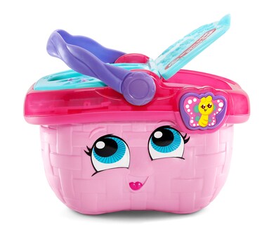 Foto 5 | Foto 5 | Cesta De Pícnic Leapfrog Shapes And Sharing Rosa De 6 M A 4 Años - Venta Internacional.