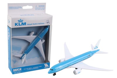 Foto 1 | Foto 1 | Avión De Juguete Daron Klm 787 De Metal Fundido A Presión Con Plástico Durante Más De 3 Años - Venta Internacional.