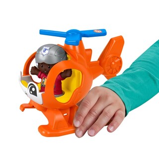Foto 2 | Foto 2 | Helicóptero De Juguete Fisher-price Little People - Venta Internacional.