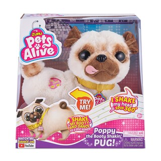 Foto 1 | Foto 1 | Peluche Interactivo Puppy Pets Alive Poppy Pug - Venta Internacional.