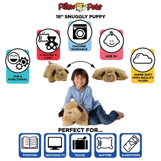 Foto 4 | Foto 4 | Almohada De Peluche Pets Snuggly Puppy Originals De 18 Pulgadas - Venta Internacional.