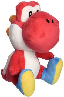 Foto 1 | Foto 1 | Peluche Little Buddy Super Mario All Star Red Yoshi 18 Cm - Venta Internacional.