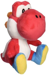 Foto 3 | Foto 3 | Peluche Little Buddy Super Mario All Star Red Yoshi 18 Cm - Venta Internacional.