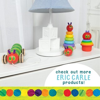 Foto 6 | Foto 6 | Puf De Juguete Kids Preferred World Of Eric Carle Very Hungry Caterpillar 25 Cm - Venta Internacional.