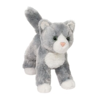 Foto 5 | Foto 5 | Peluche Douglas Scatter Con Forma De Gato Gris 20 Cm - Venta Internacional.