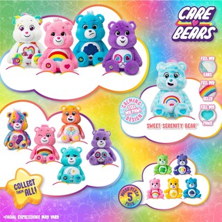 Foto 5 | Foto 5 | Peluche Care Bears Bedtime Bear Sparkle  Divertido Tamaño 9 Pulgadas - Venta Internacional.