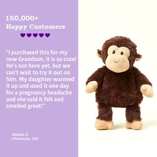 Foto 6 | Foto 6 | Plush Animal Warmies Chimp Apto Para Microondas Con Aroma A Lavanda - Venta Internacional.