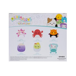 Foto 7 | Foto 7 | Juguete De Peluche Squishmallows Original Micromallows  Paquete De 6 - Venta Internacional.