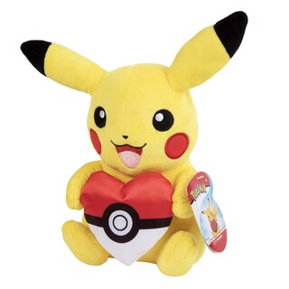 Foto 1 | Foto 1 | Peluche Pokémon Pikachu De 8 Pulgadas Con Pokeball En Forma De Corazón Para Niños - Venta Internacional.