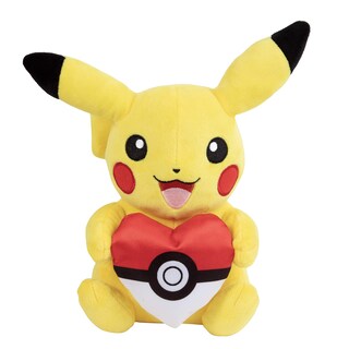 Foto 2 | Foto 2 | Peluche Pokémon Pikachu De 8 Pulgadas Con Pokeball En Forma De Corazón Para Niños - Venta Internacional.