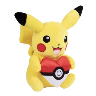 Foto 3 | Foto 3 | Peluche Pokémon Pikachu De 8 Pulgadas Con Pokeball En Forma De Corazón Para Niños - Venta Internacional.