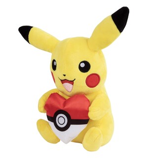 Foto 4 | Foto 4 | Peluche Pokémon Pikachu De 8 Pulgadas Con Pokeball En Forma De Corazón Para Niños - Venta Internacional.