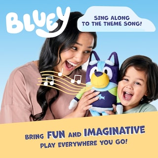 Foto 5 | Foto 5 | Juguete Musical Stuffed Plush Bluey Sound Effects Talking De 33 Cm - Venta Internacional.