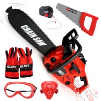 Juego De Herramientas Toy Chainsaw Toy Life Kids Con Guantes Para Niños De 3 A 8 Años - Venta Internacional.