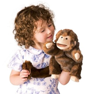 Foto 2 | Foto 2 | Peluche Hand Puppet Folkmanis Monkey Para Bebés Y Niños - Venta Internacional.