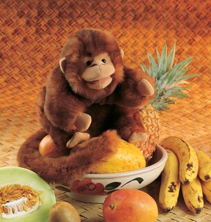 Foto 4 | Foto 4 | Peluche Hand Puppet Folkmanis Monkey Para Bebés Y Niños - Venta Internacional.