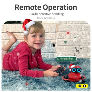 Foto 7 | Foto 7 | Robot Toy Gilobaby Con Ojos Led Con Control Remoto Para Niños De Más De 3 Años - Venta Internacional.