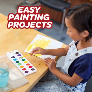 Foto 5 | Foto 5 | Set Para Mezclar Acuarelas Crayola Con Pincel Taklon - Venta Internacional.