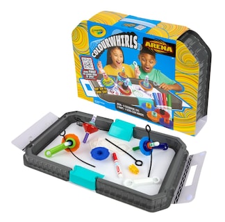 Foto 1 | Foto 1 | Set Crayola Colourwhirls De Battle Arena Con Juguete Giroscópico Para Hacer Tú Mismo - Venta Internacional.