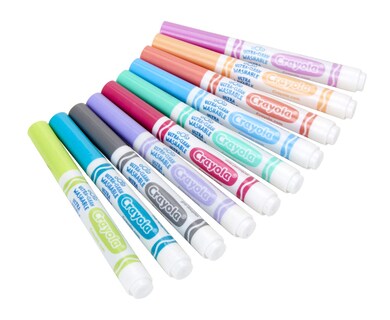 Foto 4 | Foto 4 | Marcadores Crayola Ultra Clean Lavables Tropicales 10 Unidades Para Niños - Venta Internacional.