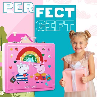 Foto 3 | Foto 3 | Set De Arte De Peppa Pig Kids Con Estuche De Viaje Kit Para Dibujar Y Colorear - Venta Internacional.