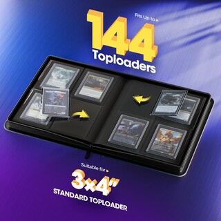 Foto 4 | Foto 4 | Cargador Superior Binder Procase Con 4 Bolsillos Para 144 Tarjetas - Venta Internacional.