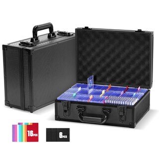 Foto 1 | Foto 1 | Caja De Almacenamiento De Tarjetas Procase Toploader Con 6 Divisores Más De 600 Tarjetas - Venta Internacional.