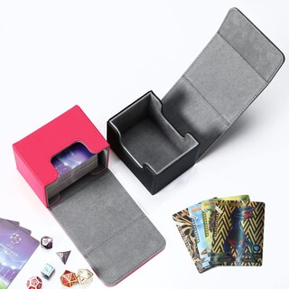 Foto 5 | Foto 5 | Deck Card Boxes Weewooday Leather Tamaño Grande 2 Cajas - Venta Internacional.