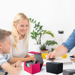 Foto 6 | Foto 6 | Deck Card Boxes Weewooday Leather Tamaño Grande 2 Cajas - Venta Internacional.