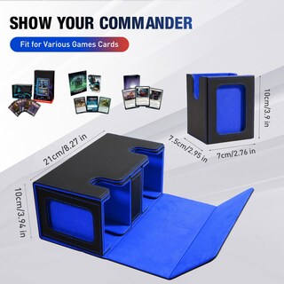 Foto 2 | Foto 2 | Tarjetero De Piel Mtg Deck Box Timovo Commander Para Más De 200 - Venta Internacional.