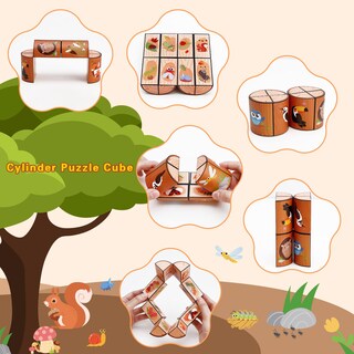 Foto 2 | Foto 2 | Juego De Cubos Mágicos Con 3 Temas De Cubos Euclidianos Para Niños Y Adultos - Venta Internacional.