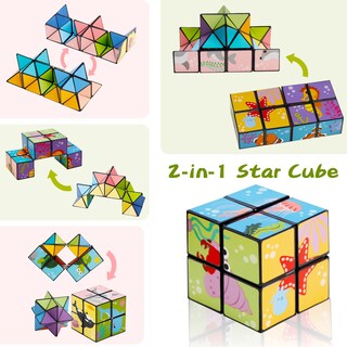 Foto 4 | Foto 4 | Juego De Cubos Mágicos Con 3 Temas De Cubos Euclidianos Para Niños Y Adultos - Venta Internacional.