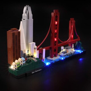 Foto 2 | Foto 2 | Set De Luces Para Bloques De Construcción De Arquitectura De San Francisco Con Led - Venta Internacional.