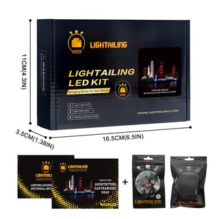 Foto 3 | Foto 3 | Set De Luces Para Bloques De Construcción De Arquitectura De San Francisco Con Led - Venta Internacional.