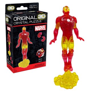 Foto 1 | Foto 1 | El Rompecabezas De Cristal 3d Desconcertó Al Superhéroe De Marvel Iron Man - Venta Internacional.